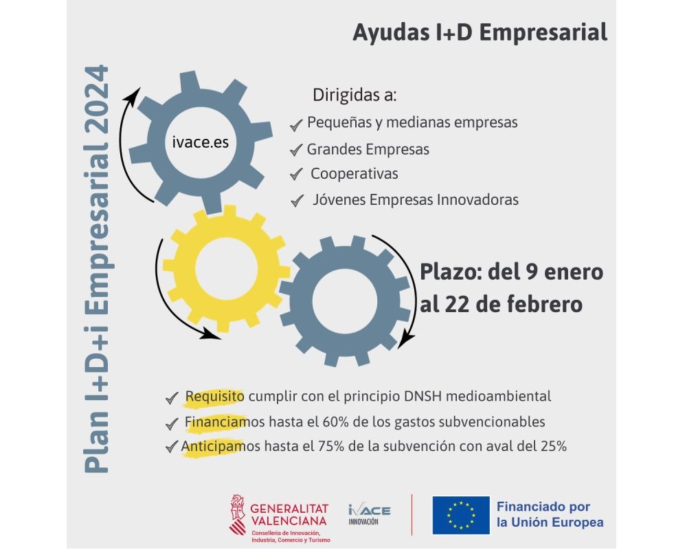 Ayudas Ivace Para Proyectos De I D Pymes Pidi E I D En Cooperaci N