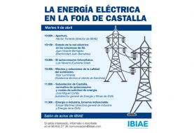 La energía eléctrica en la Foia de Castalla