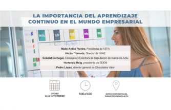 Encuentro 'La importancia del aprendizaje continuo en el mundo empresarial'