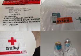 PLÁSTICOS MAYSAN dona material de protección al Hospital General de València