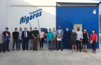 Los alumnos del curso de productividad y liderazgo de IBIAE visitan Troquelados Algoros