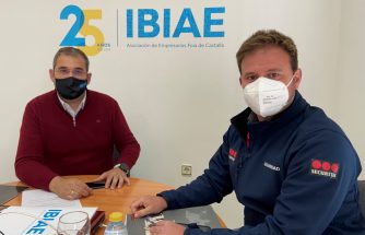 Securitas explica a IBIAE que el servicio de vigilancia realiza una media de 30 kilómetros al día en los polígonos de Ibi