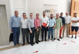 Empresarios de IBIAE acuden a la presentación de la gigafactoría de baterías del Parc de Sagunt