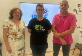 Adrián Pérez gana la primera edición del concurso de emprendimiento del IES La Foia de Ibi