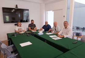 Reunión con el alcalde de Tibi